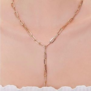Forever 21 Anchor Y-chain necklace